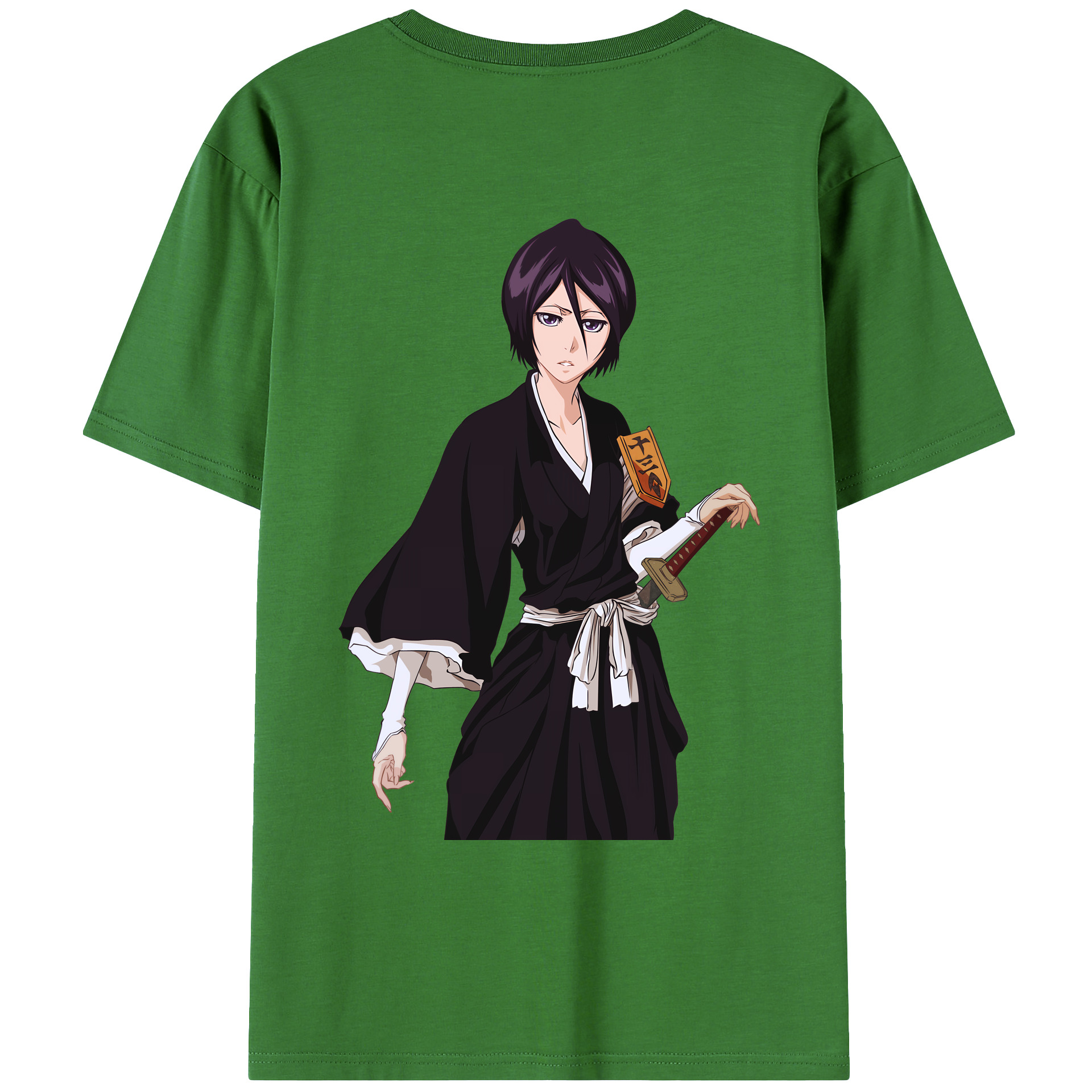 （画像用） ブリーチ 朽木ルキア BLEACH Kuchiki Rukia レディース半袖Tシャツ(バックプリント)